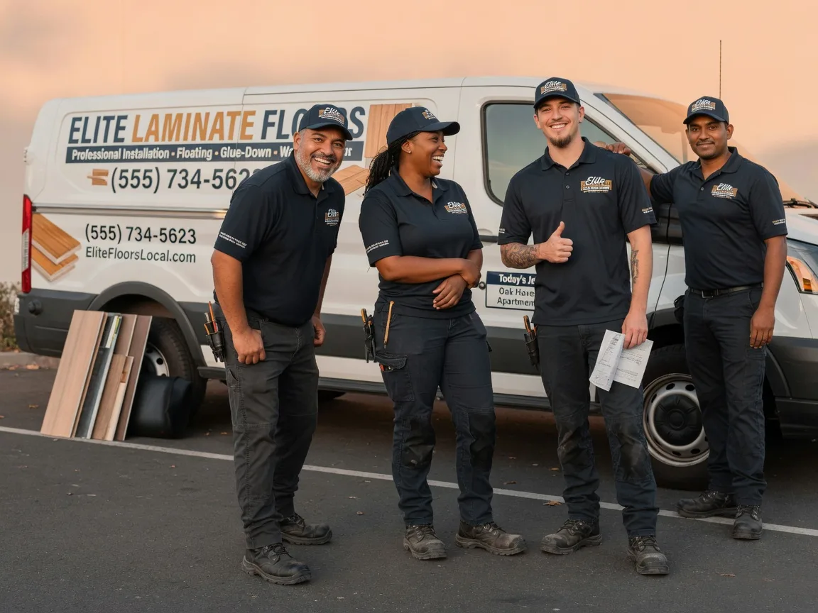 Laminate flooring installation company in Stark, KS